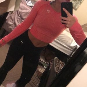 Gymshark long sleeve crop